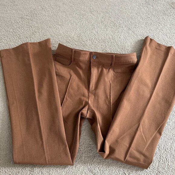 LOFT Pants - LOFT Boot Cut Pants in Warm Brown